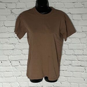 Men's Casual Brown T-Shirt